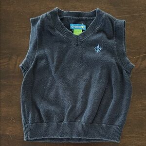 Greendog Dark Blue Knit Vest